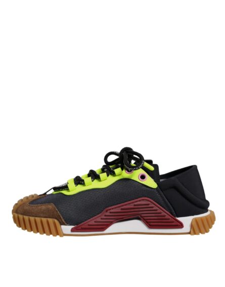 Multicolor Nylon Low Top NS1 Sneakers Shoes - Image 4