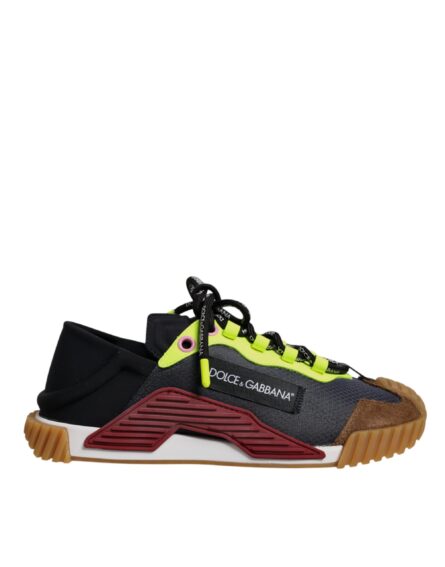 Multicolor Nylon Low Top NS1 Sneakers Shoes - Image 6
