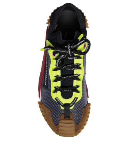 Multicolor Nylon Low Top NS1 Sneakers Shoes - Image 8