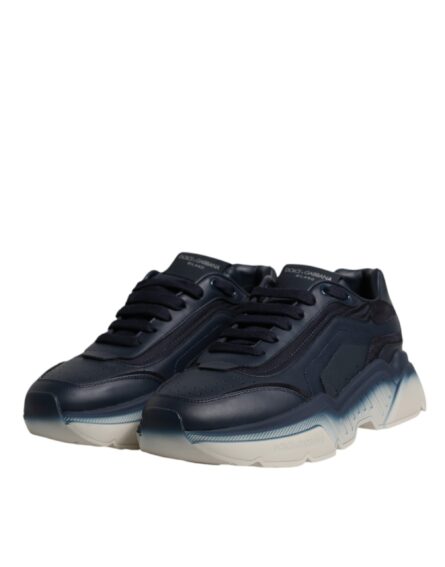 Navy Blue Daymaster Low Top Men Sneakers Shoes - Image 3