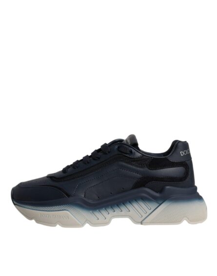Navy Blue Daymaster Low Top Men Sneakers Shoes - Image 5