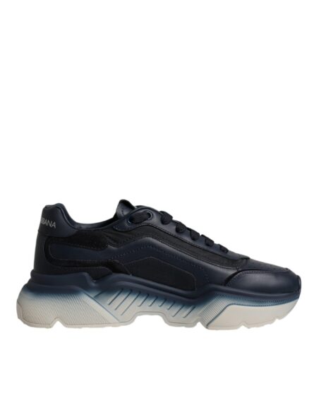 Navy Blue Daymaster Low Top Men Sneakers Shoes - Image 6