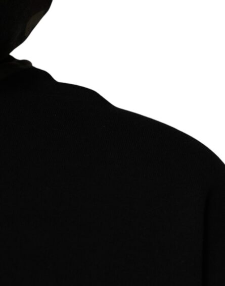 Black Camouflage Hooded Sweatshirt Sweater - Image 3