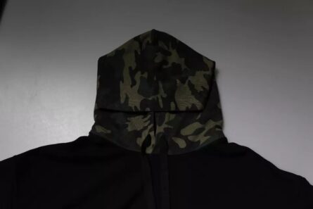 Black Camouflage Hooded Sweatshirt Sweater - Image 5