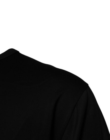 Black #DGMILLENNIALS Cotton Crew Neck T-shirt - Image 3