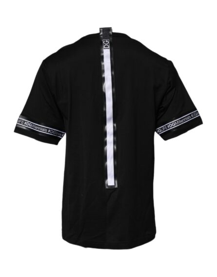 Black #DGMILLENNIALS Cotton Crew Neck T-shirt - Image 4