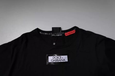 Black #DGMILLENNIALS Cotton Crew Neck T-shirt - Image 5