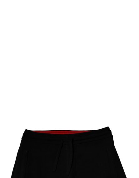 Black Wool Mid Waist Jogger Sweatpants Pants - Image 5