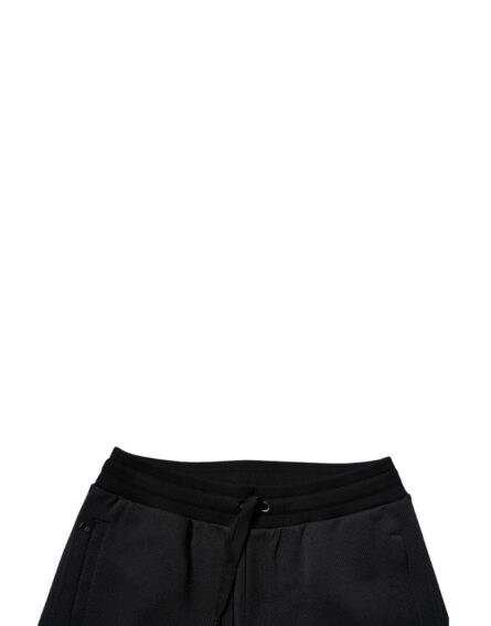 Black Polyester Men Jogger Sweatpants Pants - Image 5