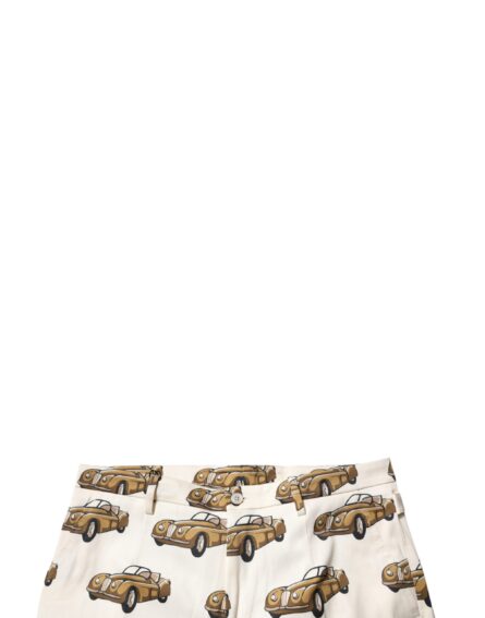 Off White Cars Cotton Skinny Men Denim Jeans - Image 5