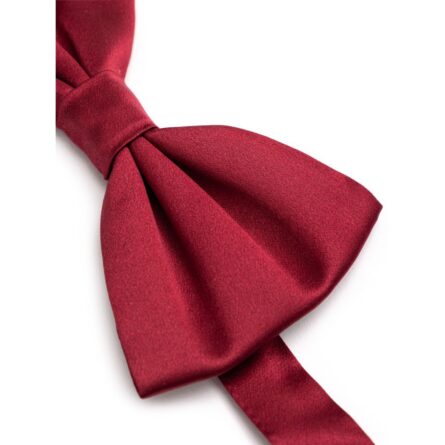 Red Silk Bowtie - Image 2