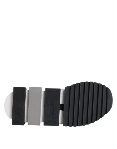 White Black Sorrento Socks Sneakers Shoes - Image 8