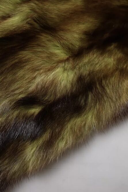 Multicolor Fur Shawl Neck Wrap Cover Collar Scarf - Image 5