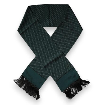 Dark Green Fantasy Fringes Neck Wrap Scarf - Image 3