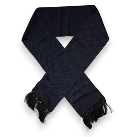 Dark Blue Fantasy Fringes Neck Wrap Scarf - Image 4
