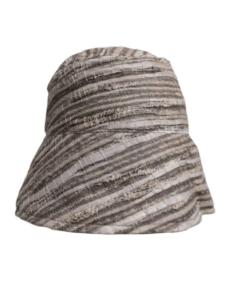 Multicolor Stripes Cotton Bucket Cap - Image 2