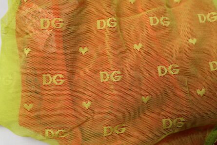 Red Yellow Tulle Mid Waist Panty Underwear - Image 6