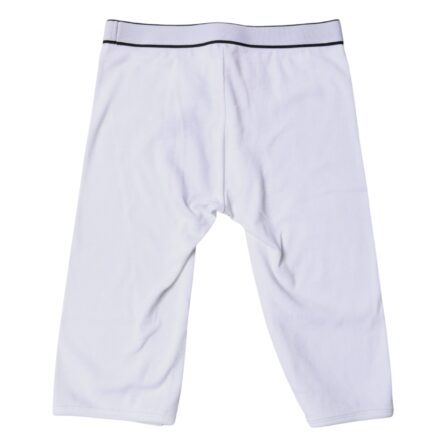 White Logo Cotton Cropped Tights Underwear - Image 5