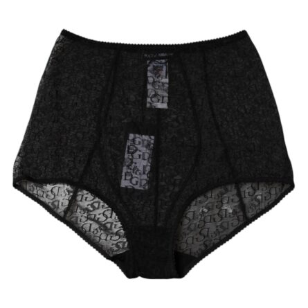 Black Logo Girdle High Waist Panty Underwear - Image 3