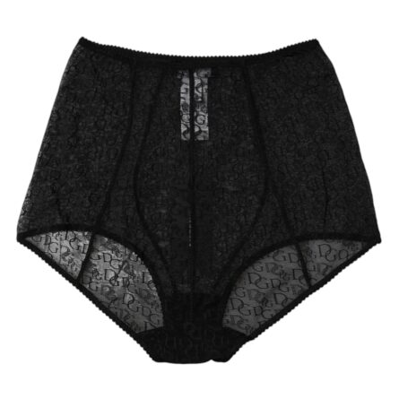 Black Logo Girdle High Waist Panty Underwear - Image 5