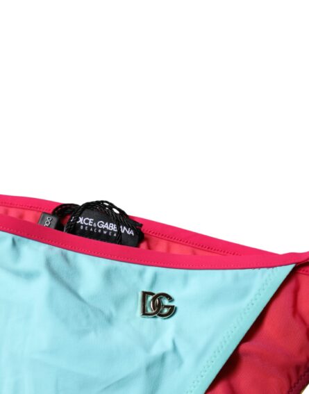Multicolor Logo Swimsuit Bikini Bottom Swimwear - Image 3