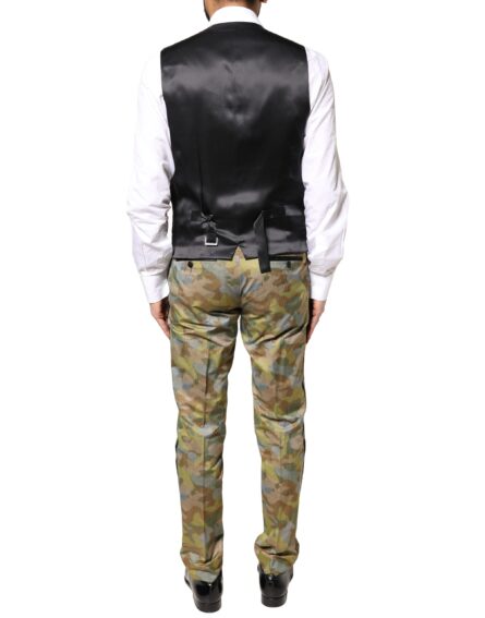 Multicolor Camouflage SICILIA 3 Piece Suit - Image 7