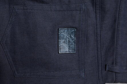 Dark Blue Cotton Stretch Skinny Denim Jeans - Image 6