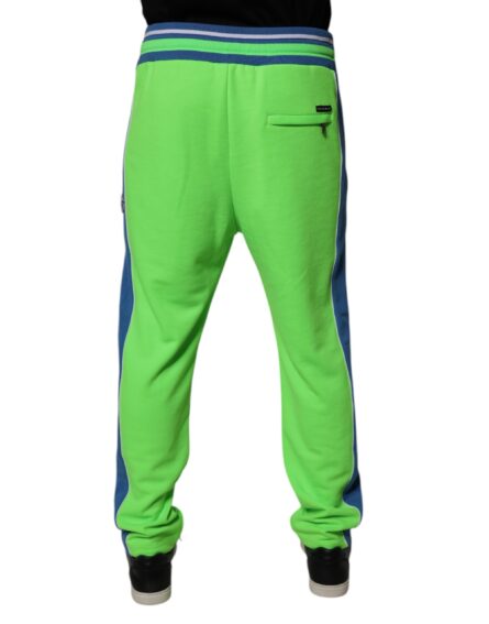 Green Blue Jogger Sweatpants Pants - Image 4