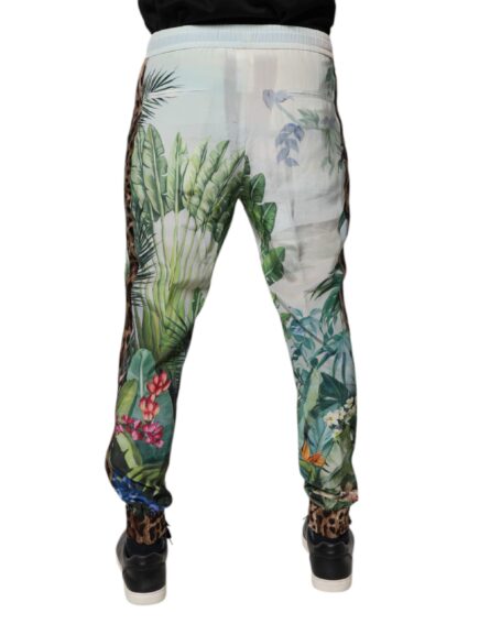 Multicolor Tropical Jogger Sweatpants Pants - Image 4
