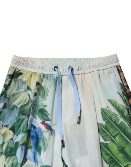 Multicolor Tropical Jogger Sweatpants Pants - Image 5