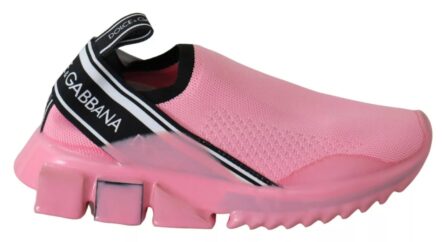 Pink Low Top Sorrento Sneakers Slip On Casual Shoes - Image 6