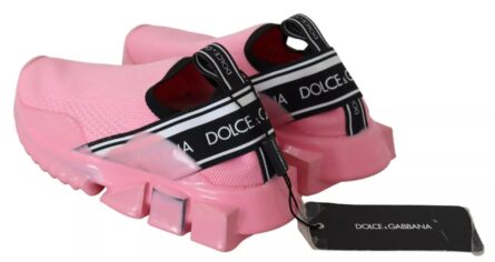 Pink Low Top Sorrento Sneakers Slip On Casual Shoes - Image 8