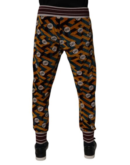 Multicolor Logo Monogram Jogger Sweatpants Pants - Image 4