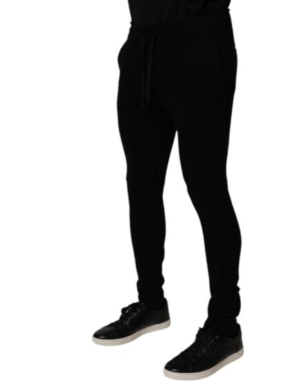 Black Cashmere Jogger Men Sweatpants Pants - Image 3
