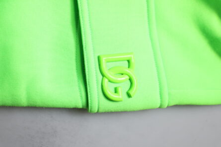 Neon Green Cargo Jogger Men Sweatpants Pants - Image 5