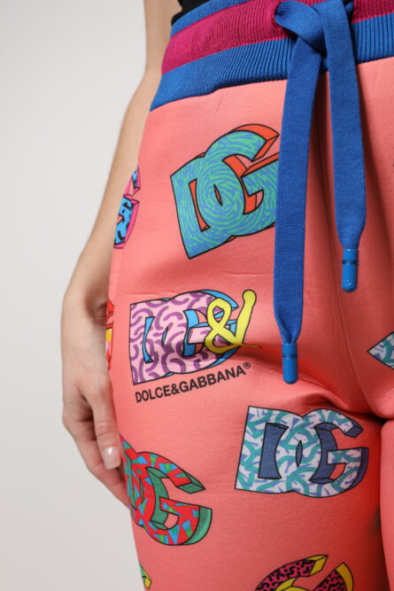 Pink Logo Monogram Jogger Sweatpants Pants - Image 5