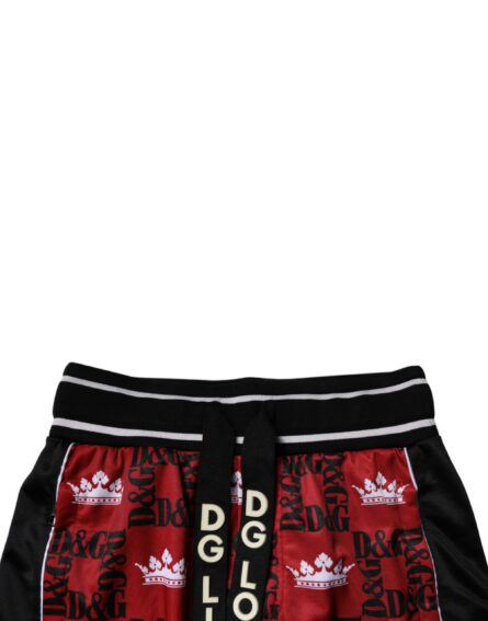 Red Crown Logo Monogram Men Sweatpants Pants - Image 5