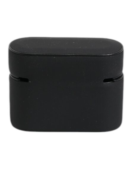 Black Yellow Silicone Embossed Logo Airpods Case - Image 8