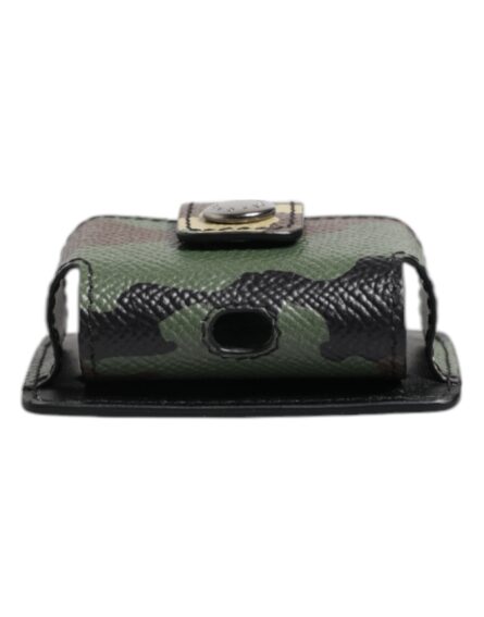 Multicolor Camouflage Leather Airpods Case - Image 4
