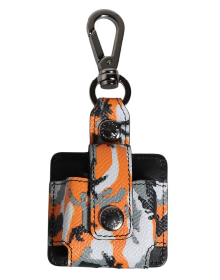 Multicolor Camouflage Leather Airpods Case - Image 6