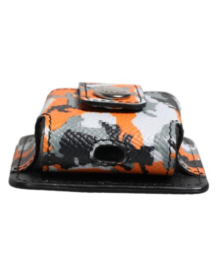 Multicolor Camouflage Leather Airpods Case - Image 7