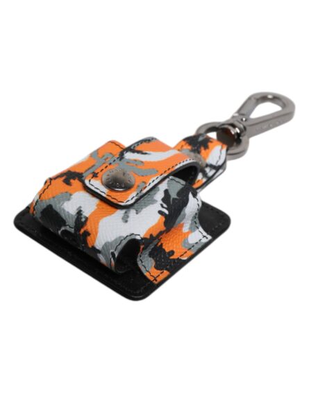 Multicolor Camouflage Leather Airpods Case - Image 4