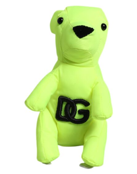 Green Bear Embroidered Logo Keychain Clasp Keyring - Image 5