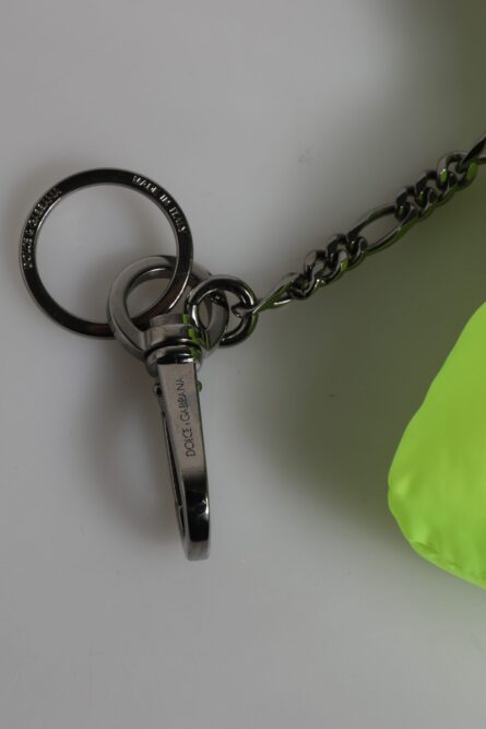 Green Bear Embroidered Logo Keychain Clasp Keyring - Image 11