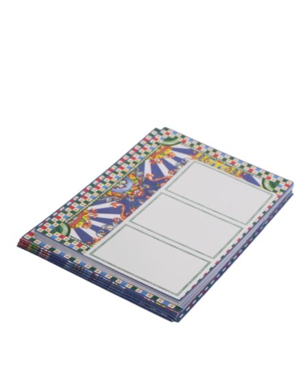 Multicolor Carretto Siciliano Envelope Post Card Holder - Image 5