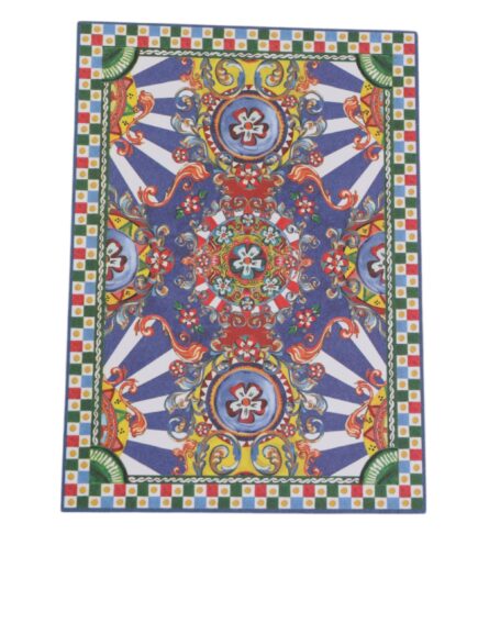 Multicolor Carretto Siciliano Envelope Post Card Holder - Image 7