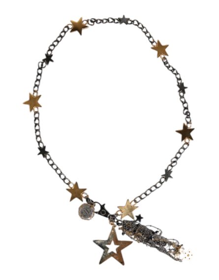 Silver Gold Brass Embellished Waist Chain Belt - Image 4