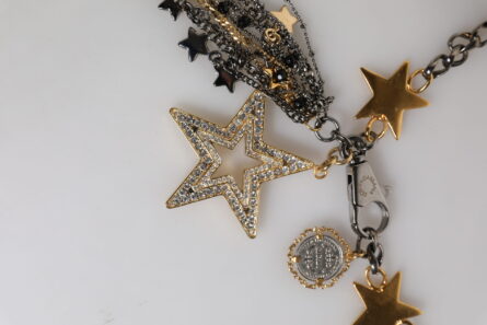 Silver Gold Brass Embellished Waist Chain Belt - Image 5