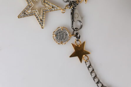 Silver Gold Brass Embellished Waist Chain Belt - Image 6