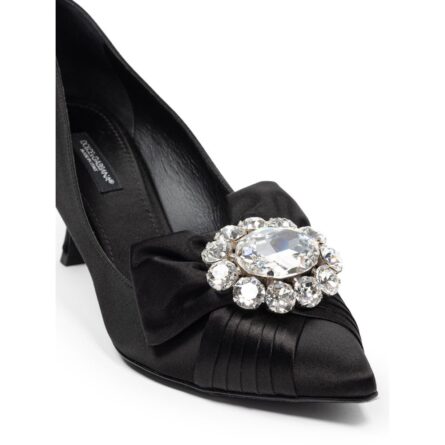 Black Viscose Pumps - Image 4